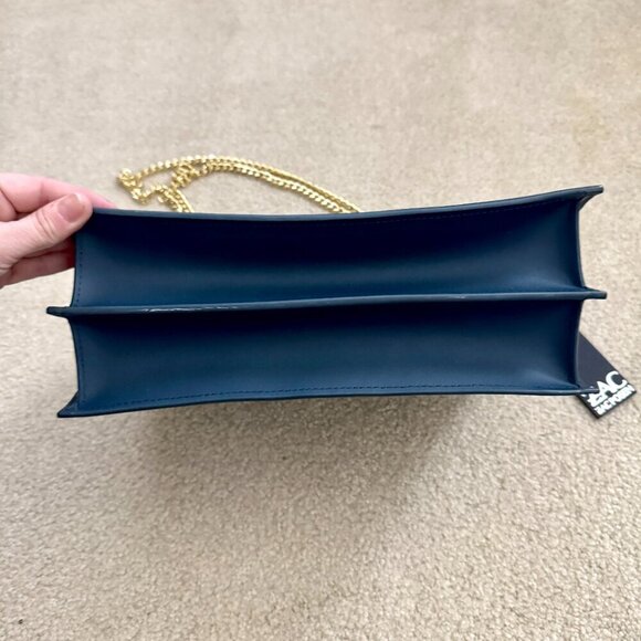 ZAC Zac Posen Earthette Leather Chain Link Bag NWT - Picture 6 of 11